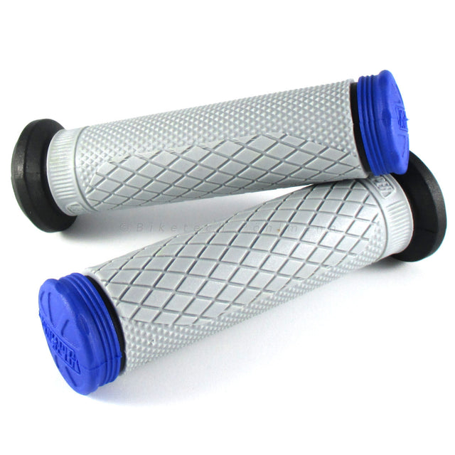 Lenkergriffe TRI DENSITY Full Diamond,  blau, für Quad & ATV Lenker