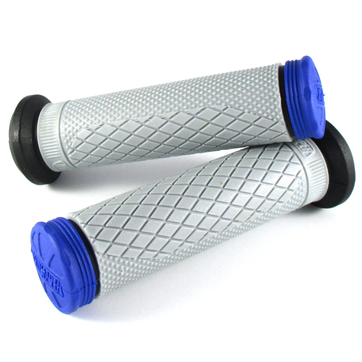 Lenkergriffe TRI DENSITY Full Diamond, Blau, für Quad & ATV Lenker
