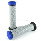 Lenkergriffe TRI DENSITY Full Diamond, blau, für Quad & ATV Lenker