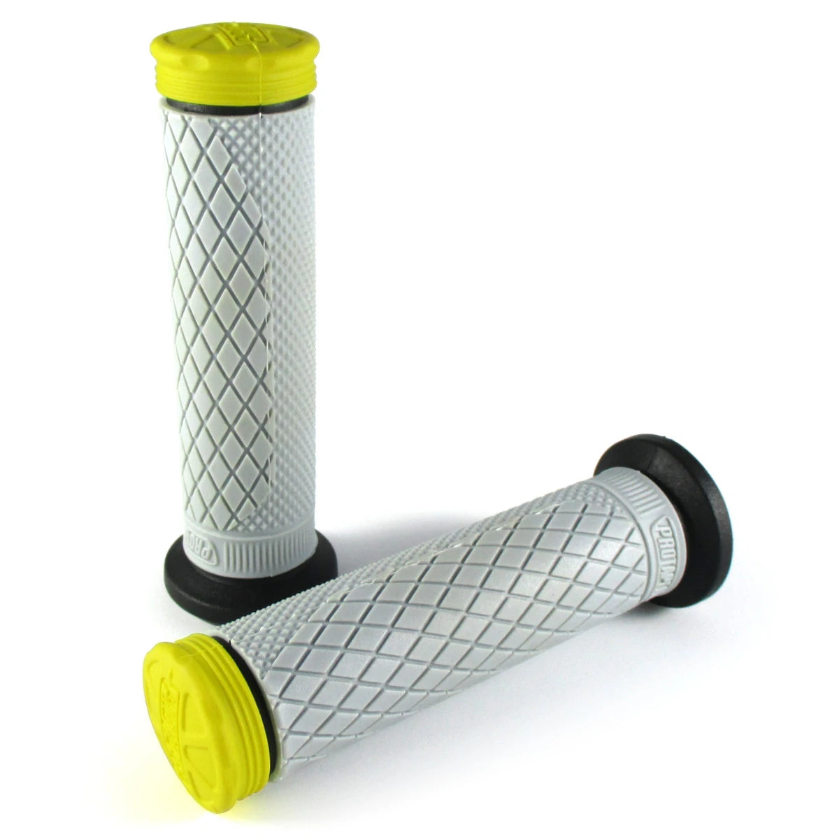 Lenkergriffe TRI DENSITY Full Diamond, Gelb, für Quad & ATV Lenker