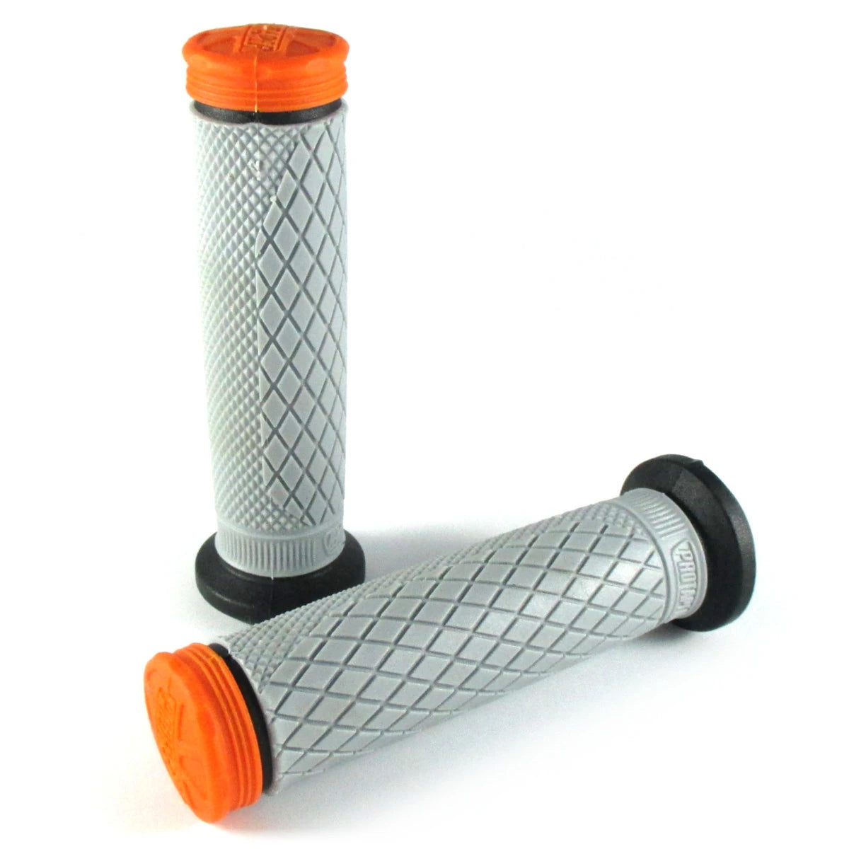 Lenkergriffe TRI DENSITY Full Diamond, Orange, für Quad & ATV Lenker