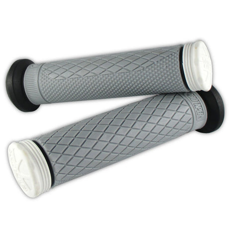 Lenkergriffe TRI DENSITY Full Diamond, Weiß, für Quad & ATV Lenker