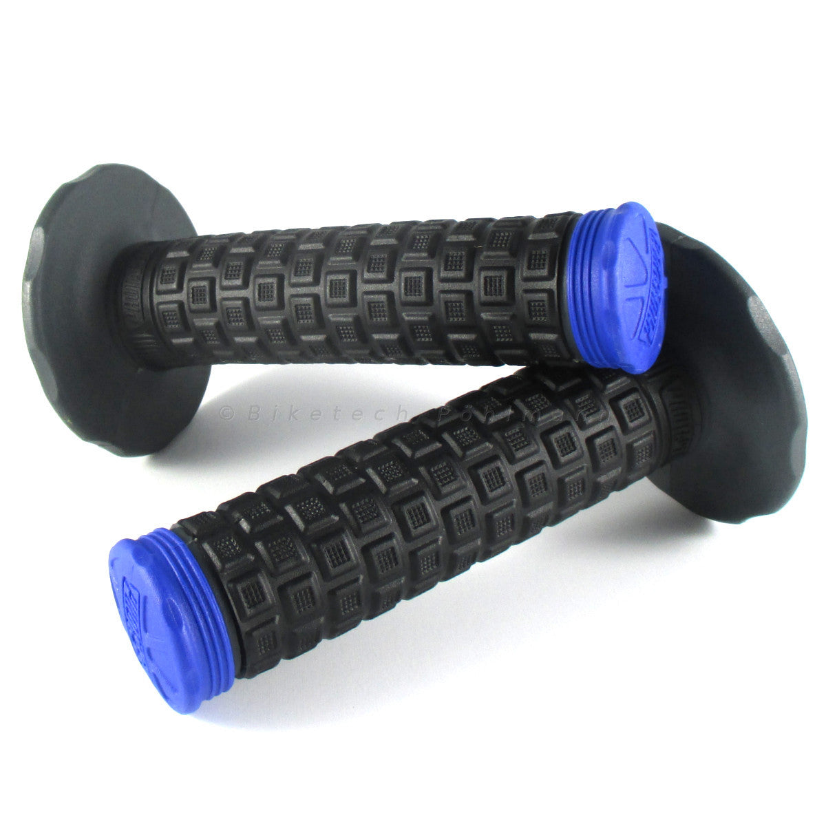 Lenkergriffe TRI DENSITY Pillow Top Lite, blau, für MX Lenker