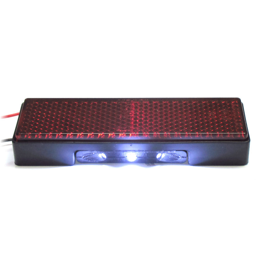 Reflektor Set CLASSIC DUAL mit LED Kennzeichenbeleuchtung