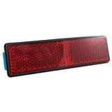Reflektor CLASSIC rot rechteckig 94 x 27,5 x 9 mm Selbstklebend E-Geprüft