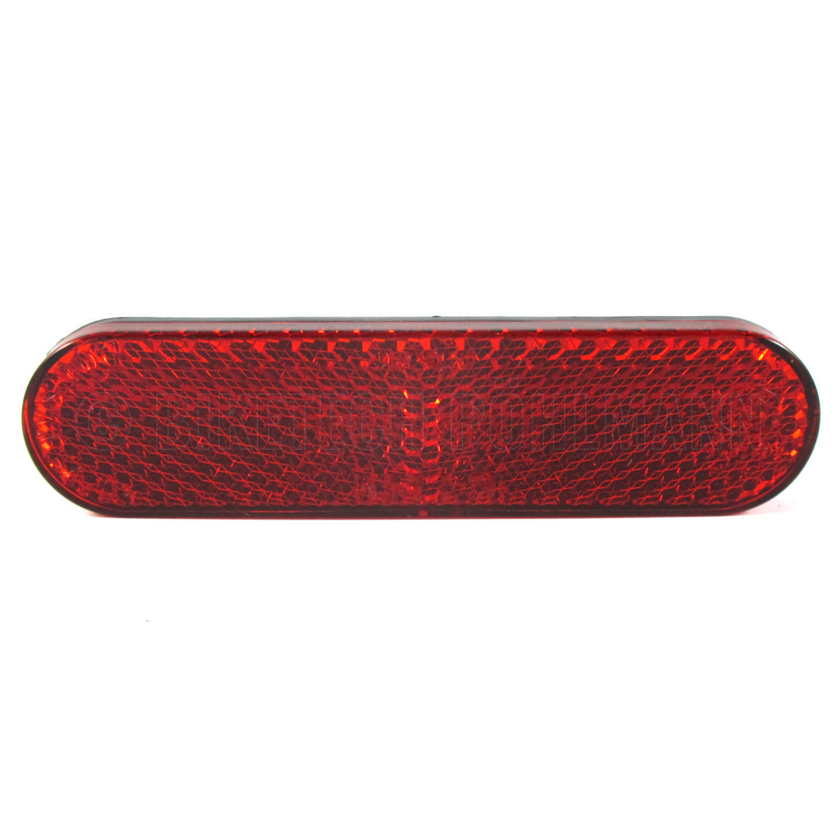 Reflektor CLASSIC II rot abgerundet