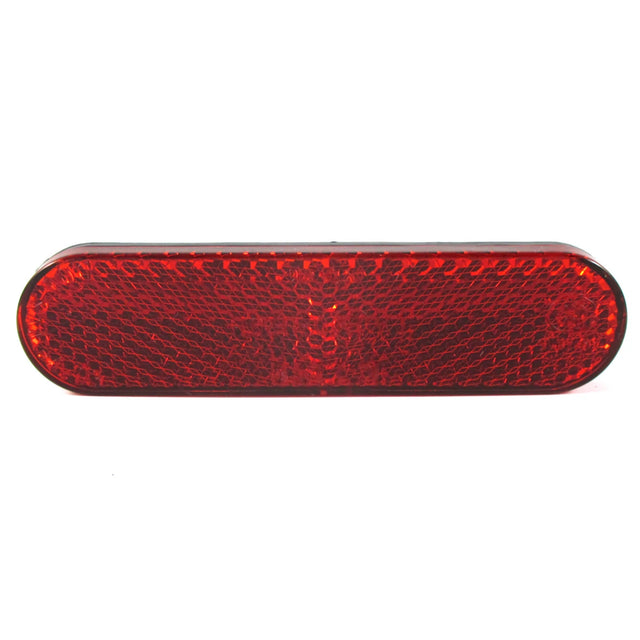 Reflektor CLASSIC II Rot Abgerundet 96 x 24 x 8 mm Selbstklebend E-Geprüft