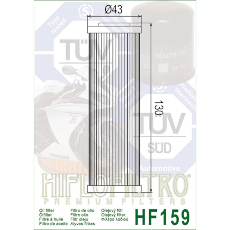 Ölfilter Hiflofiltro HF159 – Ducati Diavel Multistrada Panigale Streetfighter