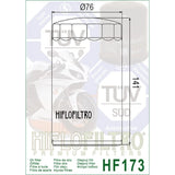 Ölfilter Hiflofiltro HF173C – Harley Davidson Dyna /Low Rider /Wide Glide