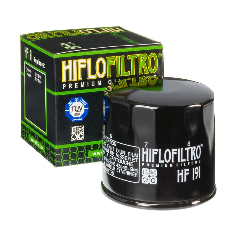 Ölfilter Hiflofiltro HF191 – Benelli Harley Davidson Peugeot Triumph Modelle
