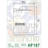 Ölfilter Hiflofiltro HF197 – Benelli Hyosung Keeway Modelle