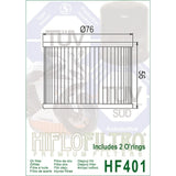 Ölfilter Hiflofiltro HF401 – Benelli Bimota Honda Kawasaki Moto Guzzi Yamaha