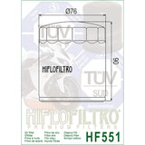 Ölfilter Hiflofiltro HF551 – Moto Guzzi Modelle