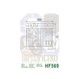 Ölfilter Hiflofiltro HF569 – MV Agusta F3 Brutale Turismo Rivale Stradale