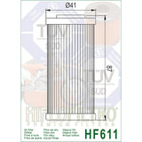 Ölfilter Hiflofiltro HF611 – BMW Husqvarna Sherco Modelle