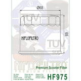 Ölfilter Hiflofiltro HF975 – Suzuki AN650 Burgman /A /Z 2002-2018
