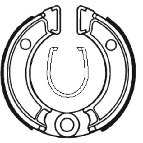 Bremsbacken TECNIUM BA010 Organisch