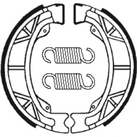 Bremsbacken TECNIUM BA012 Organisch