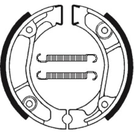 Bremsbacken TECNIUM BA013 Organisch