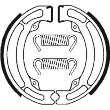 Bremsbacken TECNIUM BA017 Organisch