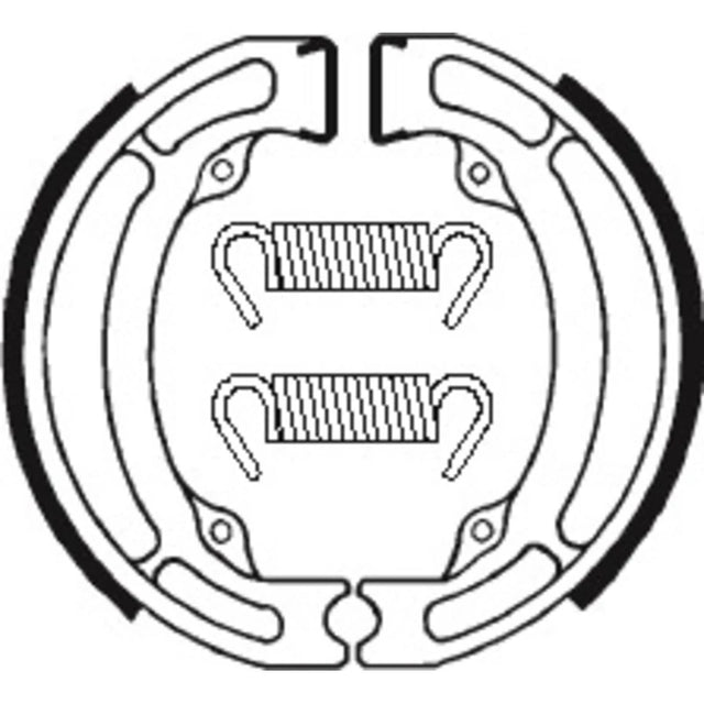 Bremsbacken TECNIUM BA017 Organisch