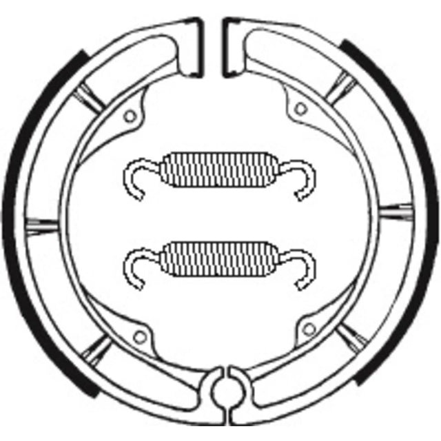 Bremsbacken TECNIUM BA018 Organisch