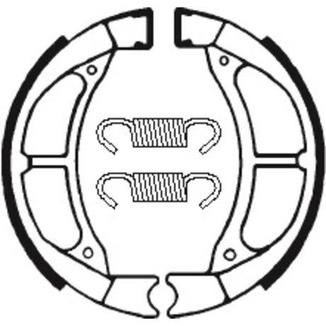 Bremsbacken TECNIUM BA021 Organisch