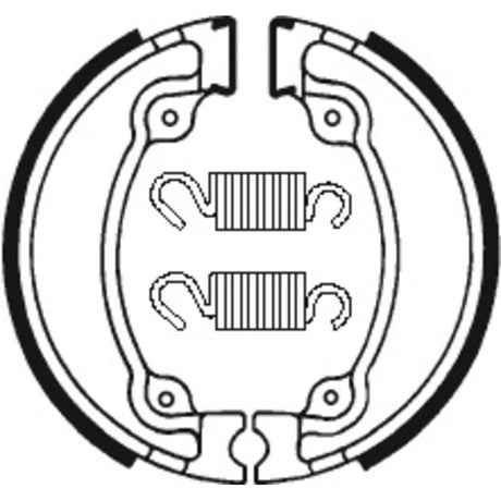 Bremsbacken TECNIUM BA026 Organisch