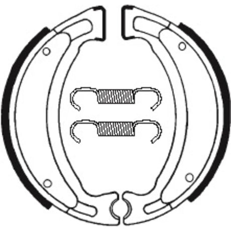 Bremsbacken TECNIUM BA028 Organisch