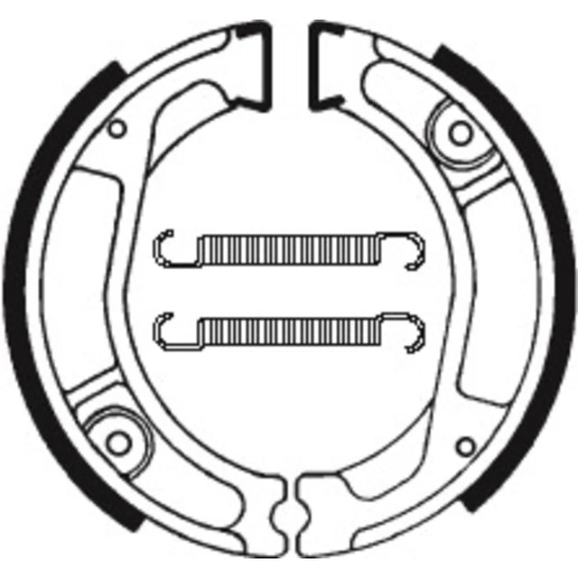Bremsbacken TECNIUM BA029 Organisch