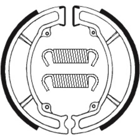 Bremsbacken TECNIUM BA034 Organisch