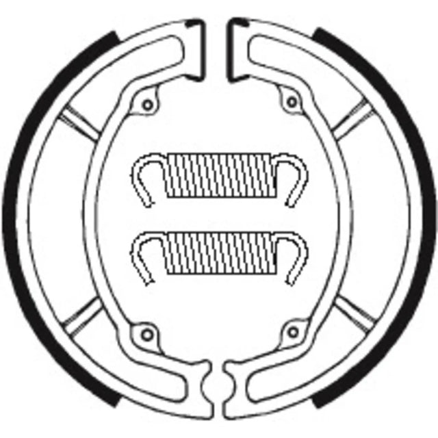 Bremsbacken TECNIUM BA034 Organisch