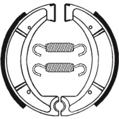 Bremsbacken TECNIUM BA037 Organisch
