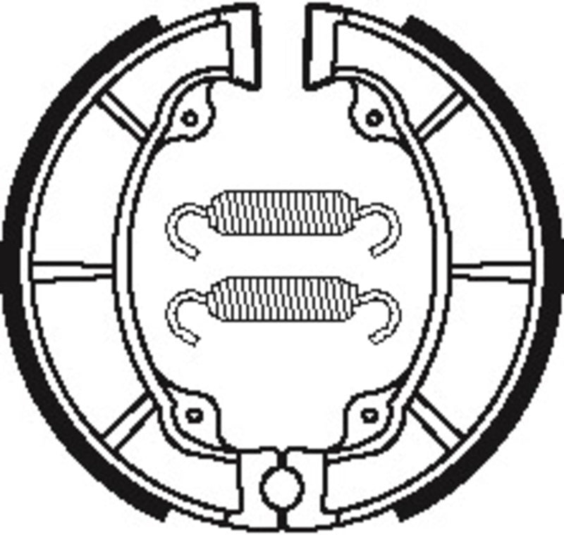 Bremsbacken TECNIUM BA038 Organisch
