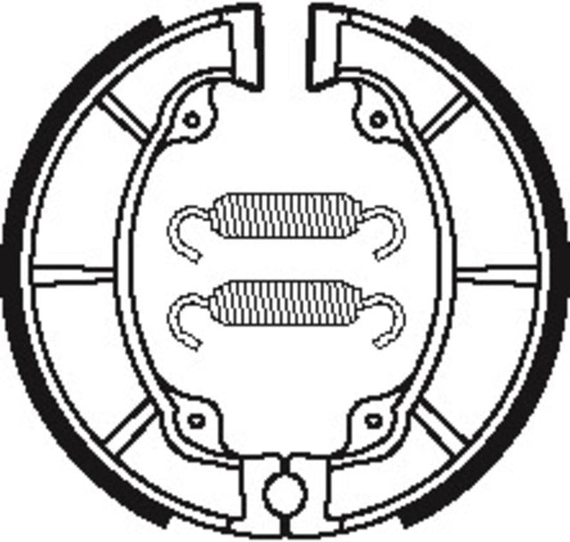 Bremsbacken TECNIUM BA038 Organisch