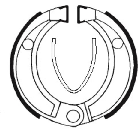 Bremsbacken TECNIUM BA043 Organisch