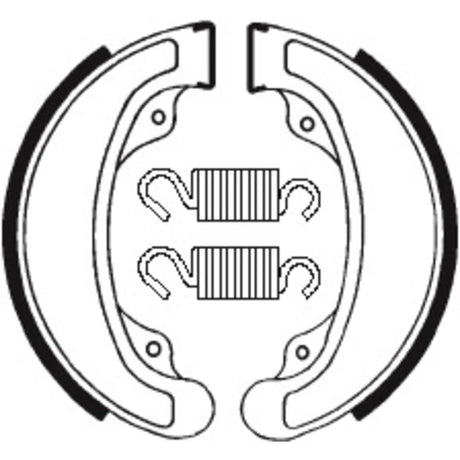 Bremsbacken TECNIUM BA058 Organisch