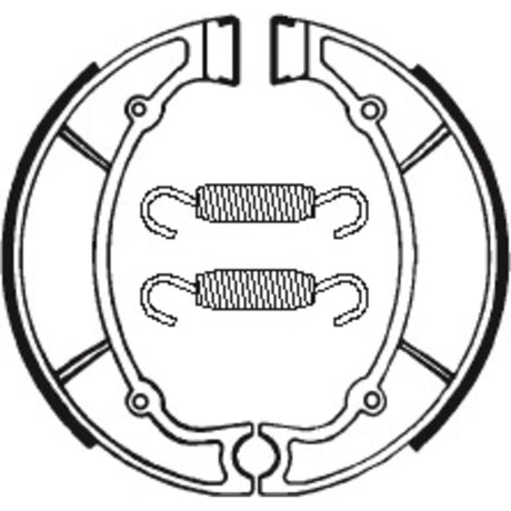 Bremsbacken TECNIUM BA063 Organisch