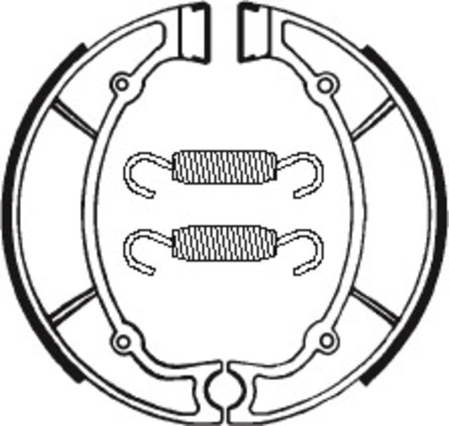 Bremsbacken TECNIUM BA063 Organisch