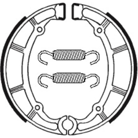 Bremsbacken TECNIUM BA065 Organisch