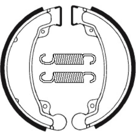 Bremsbacken TECNIUM BA069 Organisch