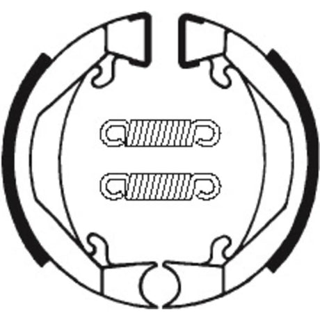 Bremsbacken TECNIUM BA074 Organisch