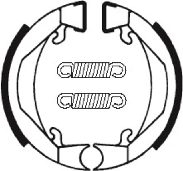 Bremsbacken TECNIUM BA074 Organisch