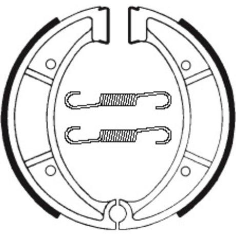 Bremsbacken TECNIUM BA117 Organisch
