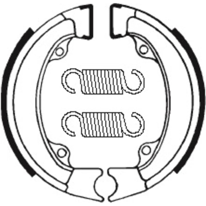 Bremsbacken TECNIUM BA143 Organisch
