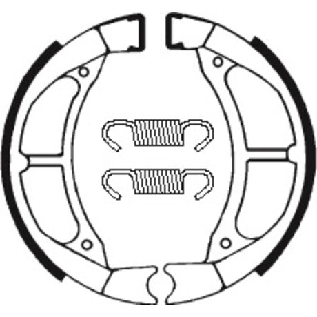 Bremsbacken TECNIUM BA182 Organisch