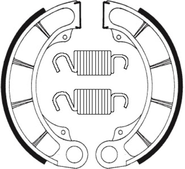 Bremsbacken TECNIUM BA198 Organisch