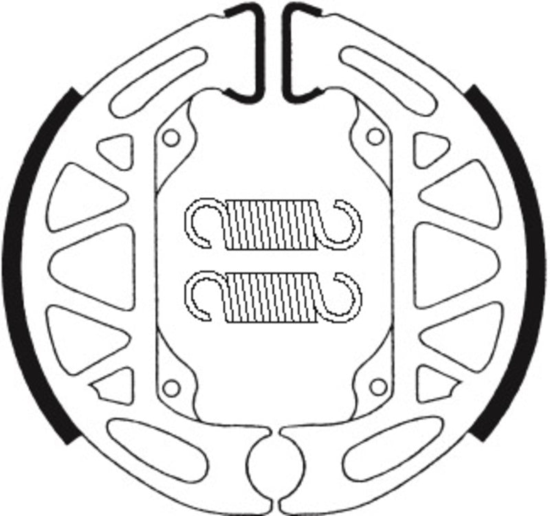 Bremsbacken TECNIUM BA200 Organisch