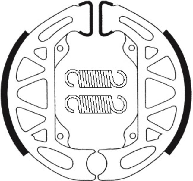 Bremsbacken TECNIUM BA200 Organisch