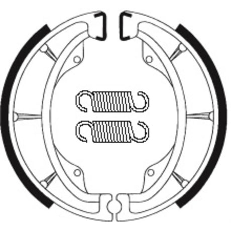 Bremsbacken TECNIUM BA202 Organisch